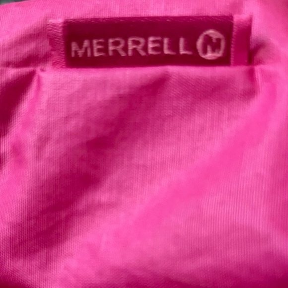 Merrell Avalon Wind Rush Half Zip Jacket Vintage Pink/Teal S - Picture 6 of 11